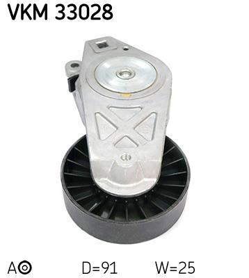 Rolo tensor da correia trapezoidal estriada SKF ref. VKM 33028